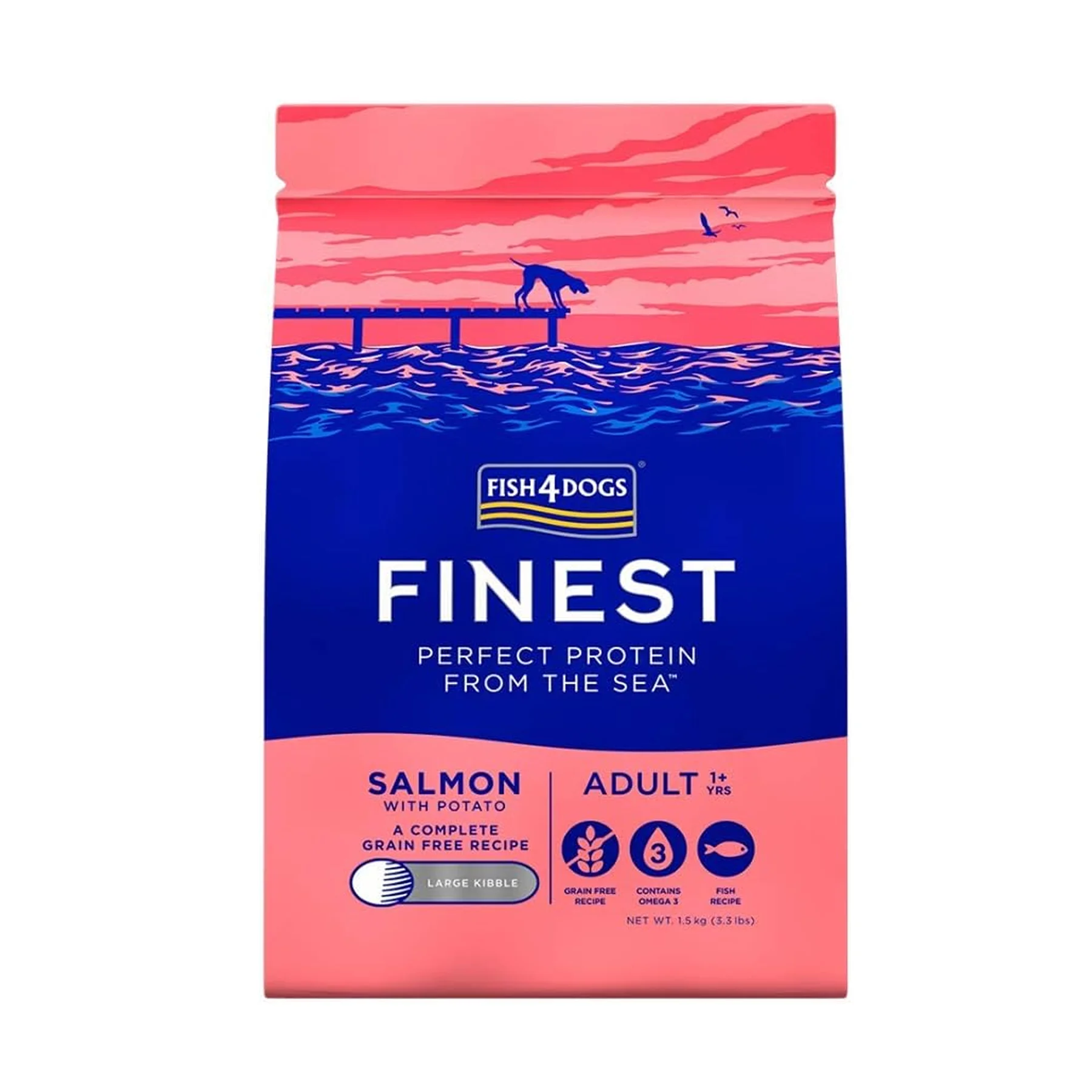 Fish4Dogs ファイネスト サーモン 小粒