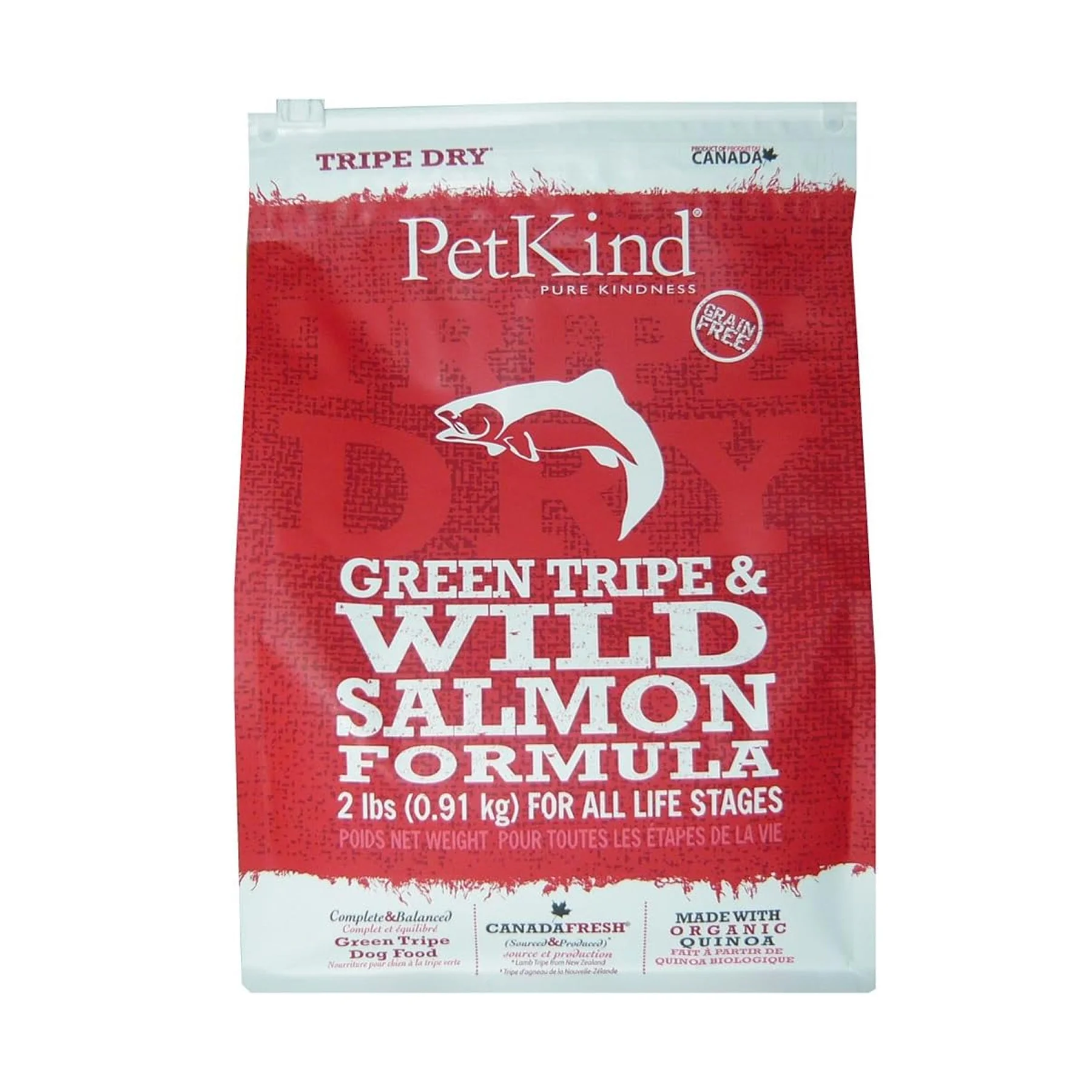 PetKind グリーントライプ&ワイルドサーモン