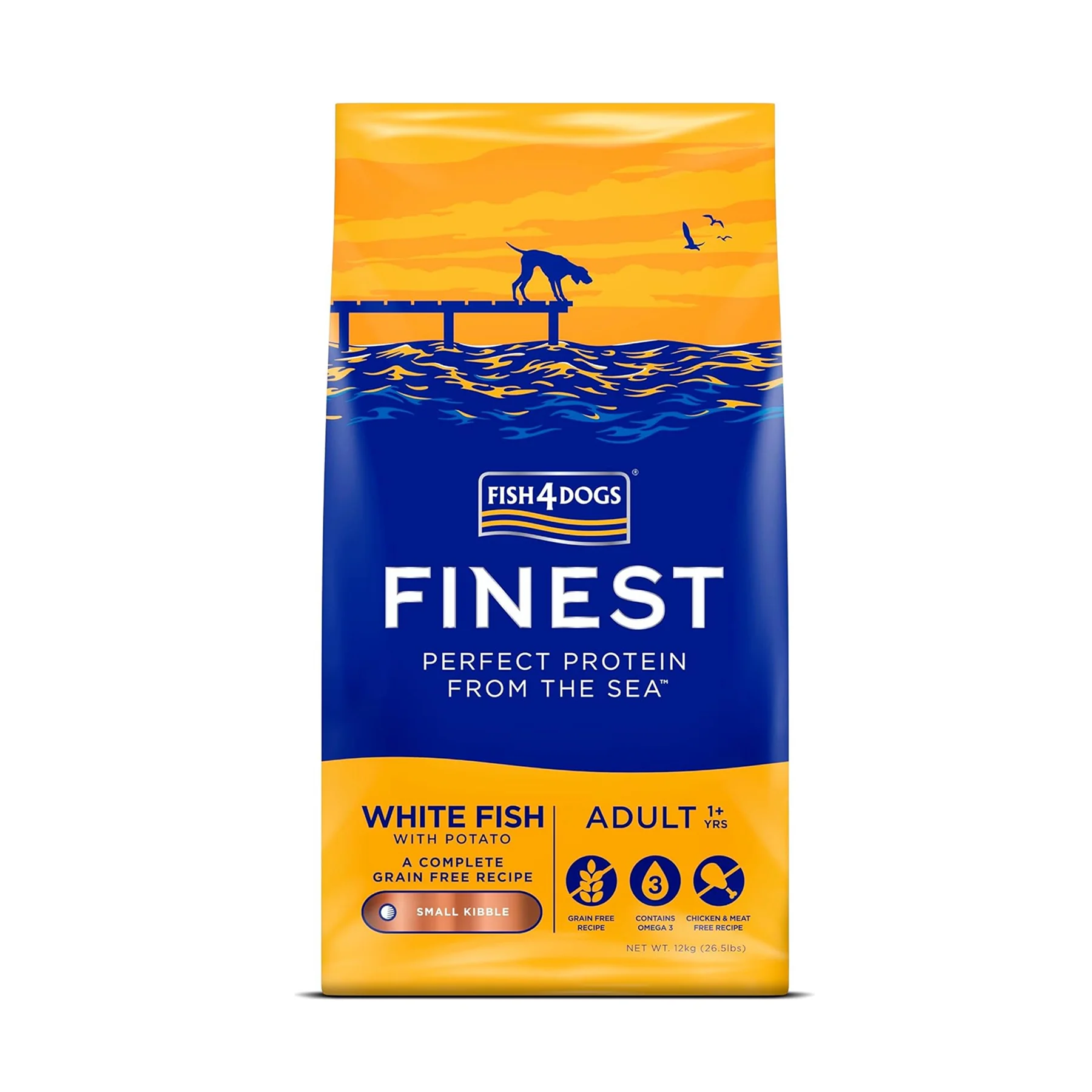 Fish4Dogs ファイネスト オーシャンホワイトフィッシュ 小粒